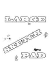 Large Sketch Pad