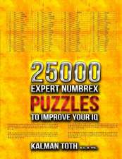 25000 Expert Numbrex Puzzles to Improve Your IQ