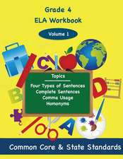 Fourth Grade Ela Volume 1