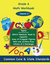 Sixth Grade Math Volume 6