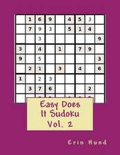 Easy Does It Sudoku Vol. 2