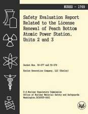 Safety Evaluation Report Related to the License Renewal of Peach Bottom Atomic Power Station, Units 2 and 3