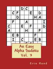 An Easy Alpha Sudoku Vol. 3