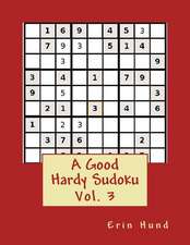 A Good Hardy Sudoku Vol. 3