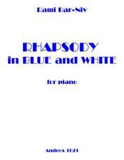 Rhapsody in Blue and White for Piano