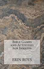 Bible Games and Activities for Inmates