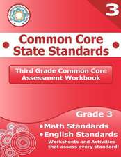 Third Grade Common Core Assessment Workbook