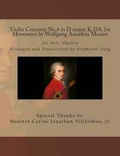 Violin Concerto No.4 in D Major, K.218, 1st Movement by Wolfgang Amadeus Mozart