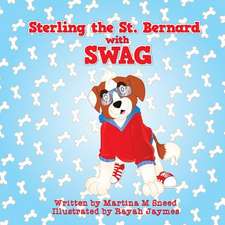 Sterling the Saint Bernard with Swag