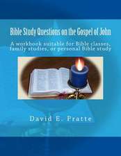 Bible Study Questions on the Gospel of John