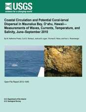 Coastal Circulation and Potential Coral-Larval Dispersal in Maunalua Bay, O?ahu, Hawaii? Measurements of Waves, Currents, Temperature, and Salinity, J