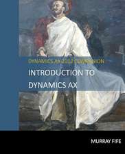 Introduction to Dynamics Ax