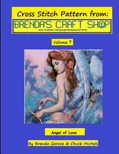 Angel of Love Cross Stitch Pattern