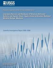 Literature Review and Database of Relations Between Salinity and Aquatic Biota