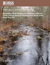 Streamflow, Water Quality, and Constituent Loads and Yields, Scituate Reservoir Drainage Area, Rhode Island, Water Year 2011