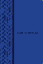 Santa Biblia Ntv, Edición Compacta (Sentipiel, Azul)