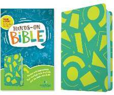 NLT Hands-On Bible, Third Edition (Leatherlike, Green Lines and Shapes)