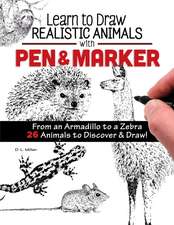 Learn to Draw Realistic Animals with Pen & Marker