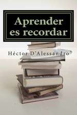 Aprender Es Recordar