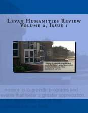 Levan Humanities Review, Volume 2, Issue 1