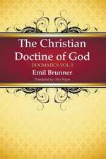 The Christian Doctrine of God