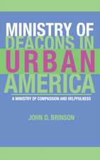 Ministry of Deacons in Urban America