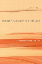 Philosophy, History, and Theology