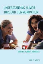 Understanding Humor Through Communication