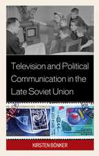 TELEVISION POLITICAL COMMUNICACB