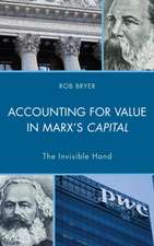 ACCOUNTING FOR VALUE IN MARXS