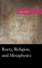 RORTY RELIGION AND METAPHYSICSCB