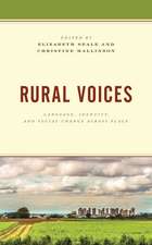 Rural Voices: Language, Identity, and Social Change across Place
