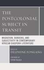 POSTCOLONIAL SUBJECT IN TRANSICB