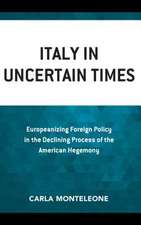 ITALY IN UNCERTAIN TIMEEUROPECB