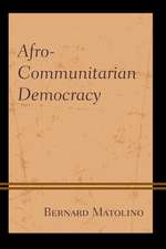 AFROCOMMUNITARIAN DEMOCRACY