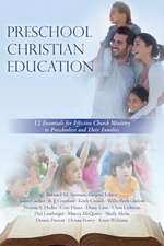 Preschool Christian Education