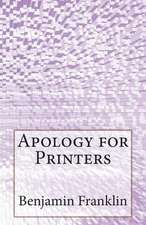 Apology for Printers