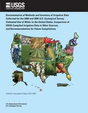 Documentation of Methods and Inventory of Irrigation Data Collected for the 2000 and 2005