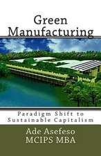 Green Manufacturing