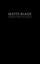 Matte Black Storyboard Notebook, 5x8, 100 Pages