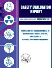 Safety Evaluation Report Related to the License Renewal of Beaver Valley Power Station, Units 1 and 2