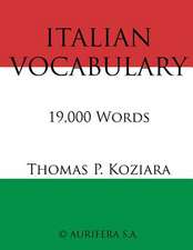 Italian Vocabulary