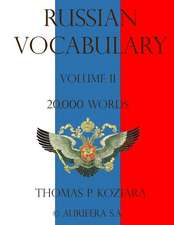 Russian Vocabulary