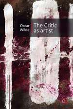 The Critic as Artist