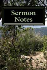 Sermon Notes