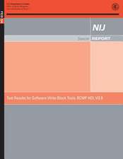 Testing Resulting for Software Write Block Tools
