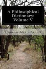 A Philosophical Dictionary