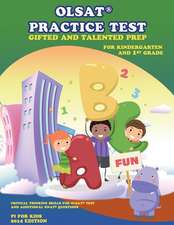 Olsat(r) Practice Test Gifted and Talented Prep for Kindergarten and 1st Grade