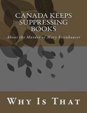 Canada Keeps Suppressing Books