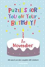 Puzzles for You on Your Birthday - 1st November